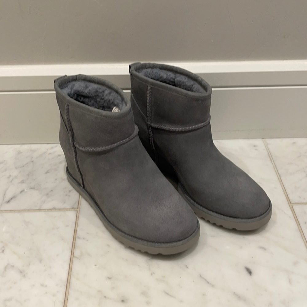 Ugg wedge ankle booties